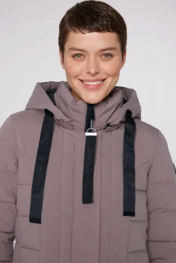 CAMP DAVID & SOCCX Puffer-Jacke mit abtrennbarer Kapuze brown Sale