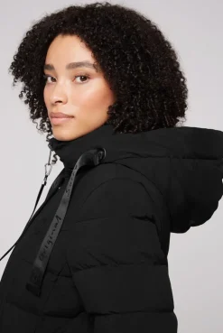 CAMP DAVID & SOCCX Puffer-Jacke mit abtrennbarer Kapuze black Fashion