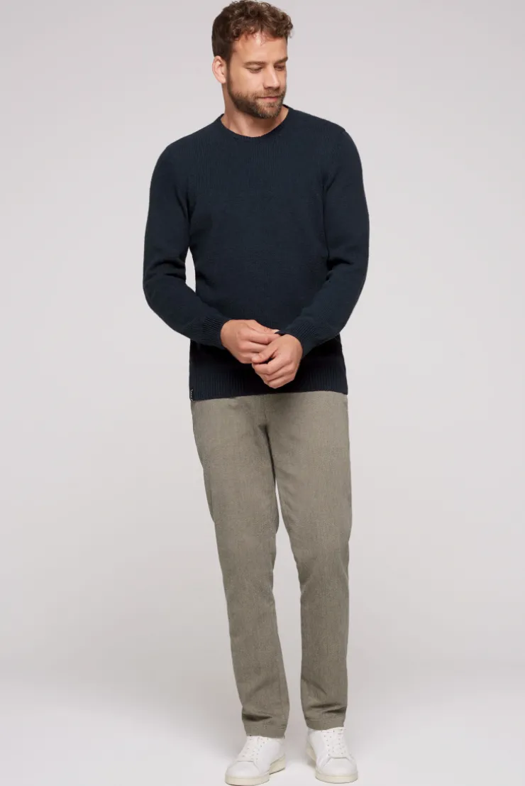 CAMP DAVID & SOCCX Pullover mit Rundhalsausschnitt blue navy bluenavy Shop