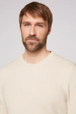 CAMP DAVID & SOCCX Pullover mit Rundhalsausschnitt ecru Store