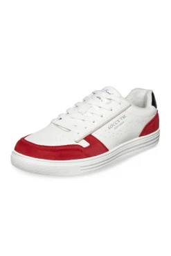 CAMP DAVID & SOCCX Retro Sneaker clear red/white clearred/white Cheap