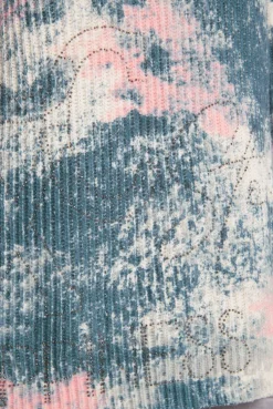 CAMP DAVID & SOCCX Rippstrickpullover mit All Over Print cold grey coldgrey Fashion