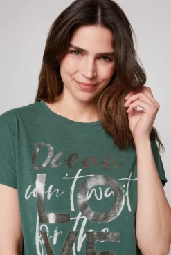 CAMP DAVID & SOCCX Ärmelloses Shirt mit Folienprint dark green darkgreen Fashion