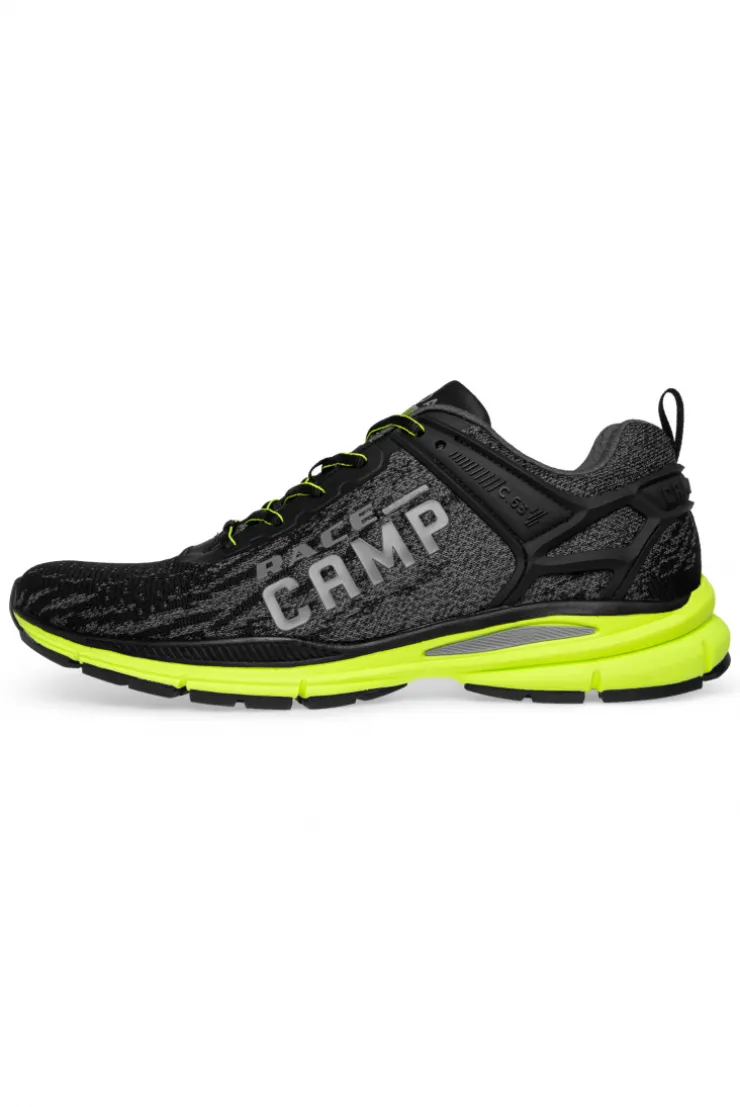 CAMP DAVID & SOCCX Running Sneaker mit Knit-Design und Rubber Logo black Discount