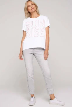 CAMP DAVID & SOCCX Shirt Oversized mit Artwork opticwhite Outlet
