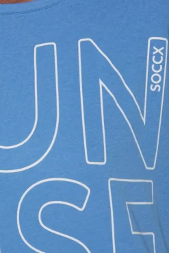 CAMP DAVID & SOCCX Shirt Oversized mit Artwork airy blue airyblue Hot