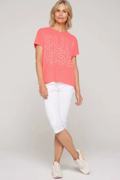 CAMP DAVID & SOCCX Shirt Oversized mit Artwork neon pink neonpink Outlet