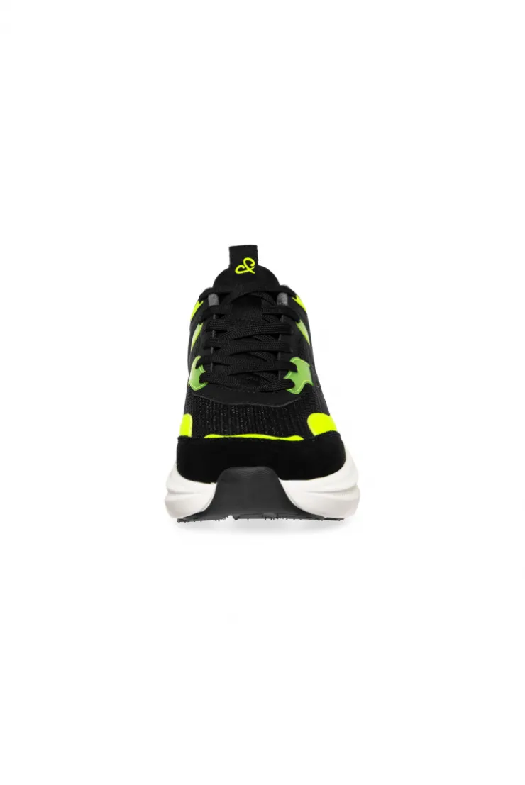 CAMP DAVID & SOCCX Sneaker im Materialmix mit Dip-Dye-Sohle black Clearance