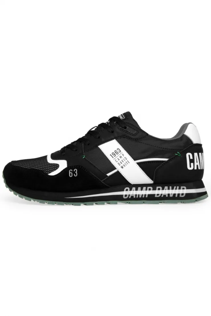 CAMP DAVID & SOCCX Sneaker im Retro Look black Flash Sale