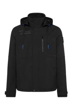 CAMP DAVID & SOCCX Softshelljacke mit abtrennbarer Kapuze black Best Sale