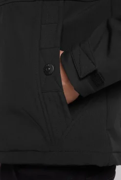 CAMP DAVID & SOCCX Softshelljacke mit abtrennbarer Kapuze black Best Sale