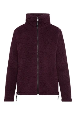 CAMP DAVID & SOCCX Sport-Jacke im Sherpa-Look deep plum deepplum Best Sale