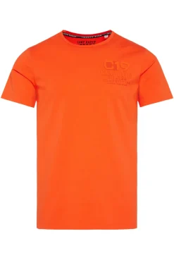 CAMP DAVID & SOCCX Sport-T-Shirt mit Artwork signal orange signalorange Outlet