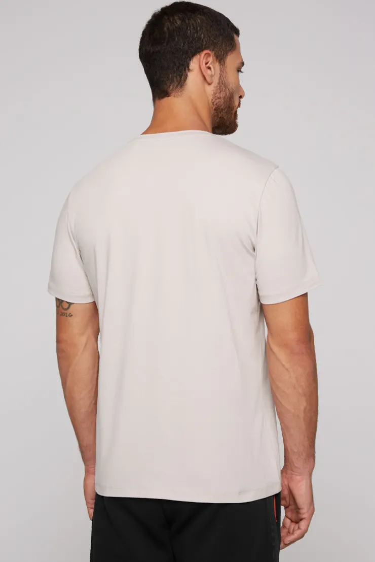 CAMP DAVID & SOCCX Sport-T-Shirt mit Artwork shell Discount