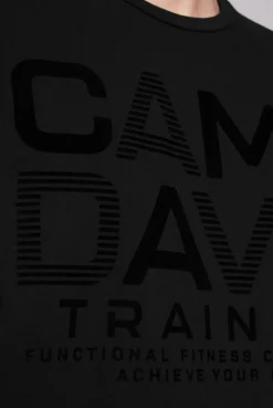 CAMP DAVID & SOCCX Sport-T-Shirt mit Artworks black Hot
