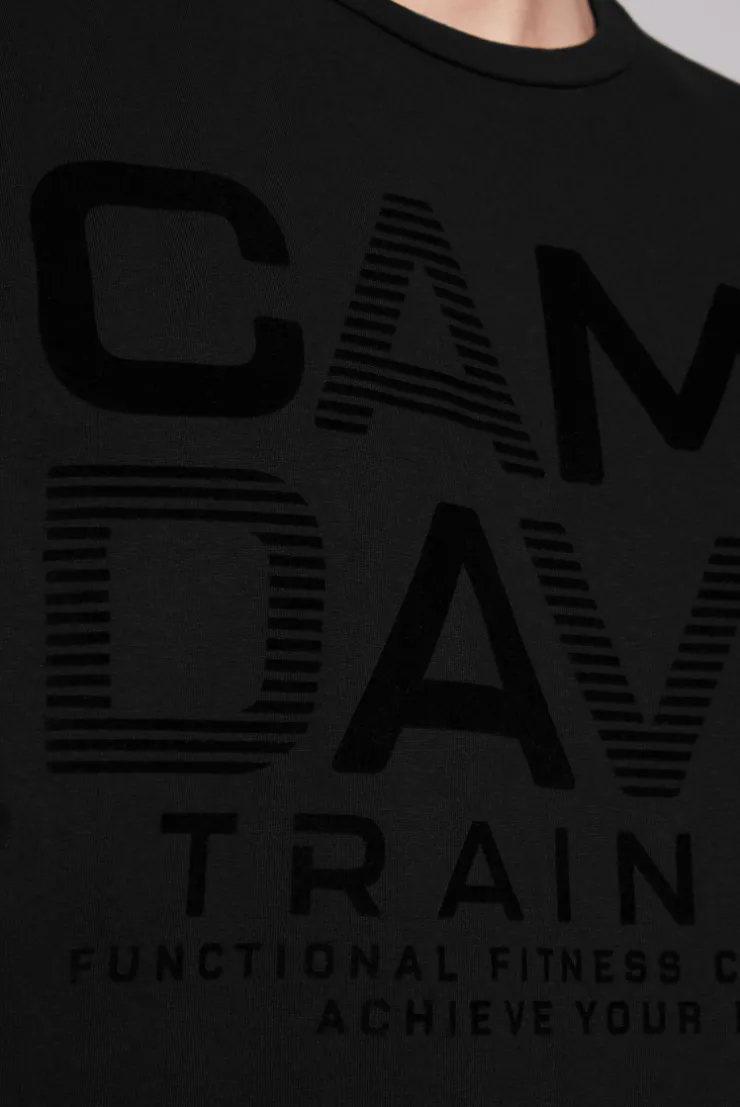 CAMP DAVID & SOCCX Sport-T-Shirt mit Artworks black Shop