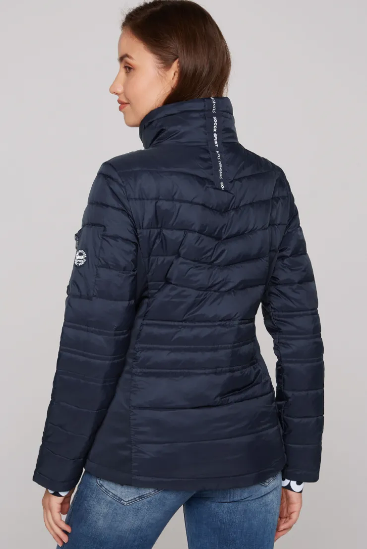 CAMP DAVID & SOCCX Steppjacke im Ski-Design blue navy bluenavy Discount