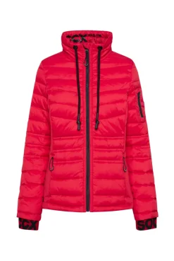 CAMP DAVID & SOCCX Steppjacke im Ski-Design clear red clearred Store