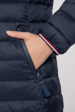 CAMP DAVID & SOCCX Stepp-Parka mit Kapuze und Rücken-Print blue navy bluenavy Clearance