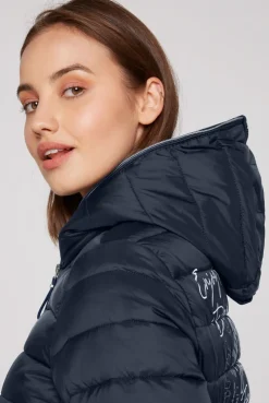 CAMP DAVID & SOCCX Stepp-Parka mit Kapuze und Rücken-Print blue navy bluenavy Clearance