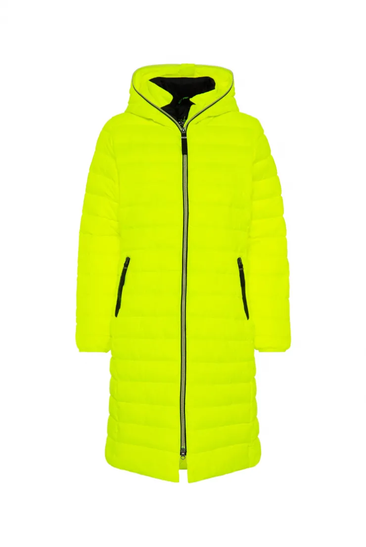 CAMP DAVID & SOCCX Stepp-Parka mit Kapuze und Rücken-Print yellow lime yellowlime Store