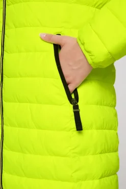 CAMP DAVID & SOCCX Stepp-Parka mit Kapuze und Rücken-Print yellow lime yellowlime Store