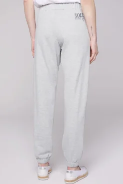 CAMP DAVID & SOCCX Sweathose mit Glitter Print grey melange | XXL greymelange New