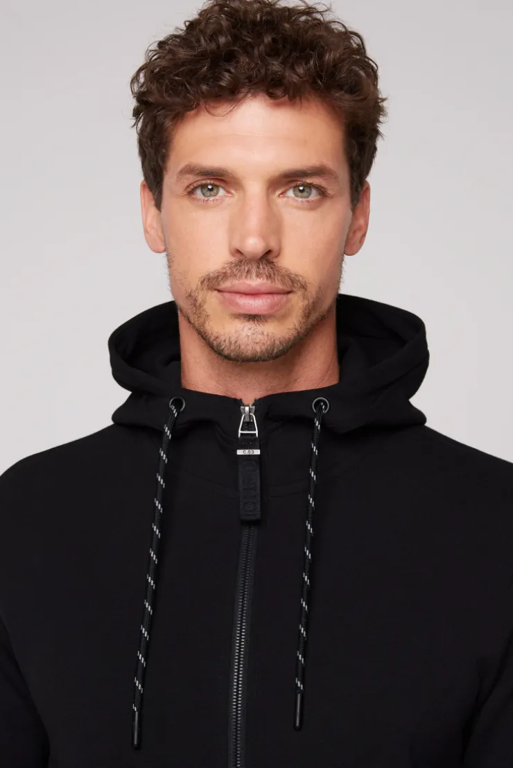 CAMP DAVID & SOCCX Sweatjacke aus Interlock mit Kapuze blue navy bluenavy Store