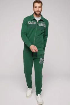 CAMP DAVID & SOCCX Sweatjacke mit Artwork im Retro-Style raw green rawgreen Best