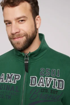 CAMP DAVID & SOCCX Sweatjacke mit Artwork im Retro-Style raw green rawgreen Best