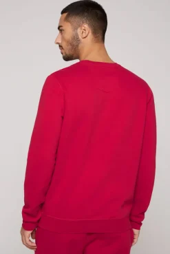 CAMP DAVID & SOCCX Sweatshirt mit Artwork im Retro-Style royal red royalred Fashion