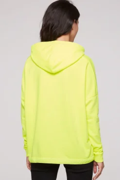 CAMP DAVID & SOCCX Sweatshirt mit Kapuze und Print Artwork yellow lime yellowlime Flash Sale