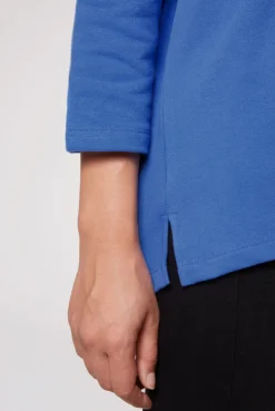 CAMP DAVID & SOCCX Sweatshirt mit tonigen Rubber Prints vividblue Best