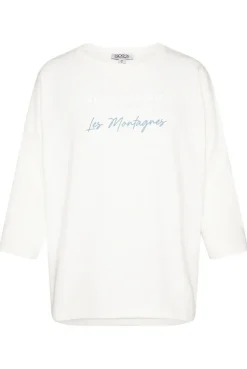 CAMP DAVID & SOCCX Sweatshirt mit tonigen Rubber Prints ivory New