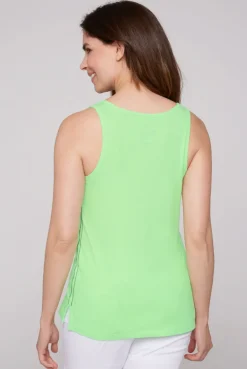 CAMP DAVID & SOCCX Trägershirt mit offenem Rundhalsausschnitt fresh lime freshlime Store