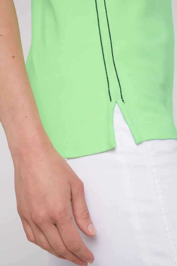 CAMP DAVID & SOCCX Trägershirt mit offenem Rundhalsausschnitt fresh lime freshlime Store