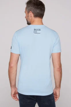 CAMP DAVID & SOCCX T-Shirt mit Photoprint summer blue summerblue Fashion