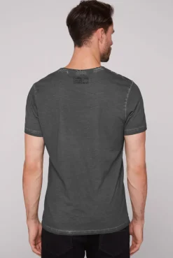 CAMP DAVID & SOCCX T-Shirt Oil Dyed mit Photoprint granite Fashion