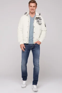 CAMP DAVID & SOCCX Winterblouson mit abtrennbarer Kapuze und Artworks kitt Online