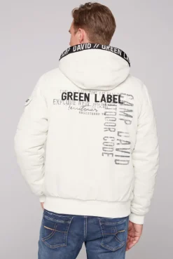 CAMP DAVID & SOCCX Winterblouson mit abtrennbarer Kapuze und Artworks kitt Online