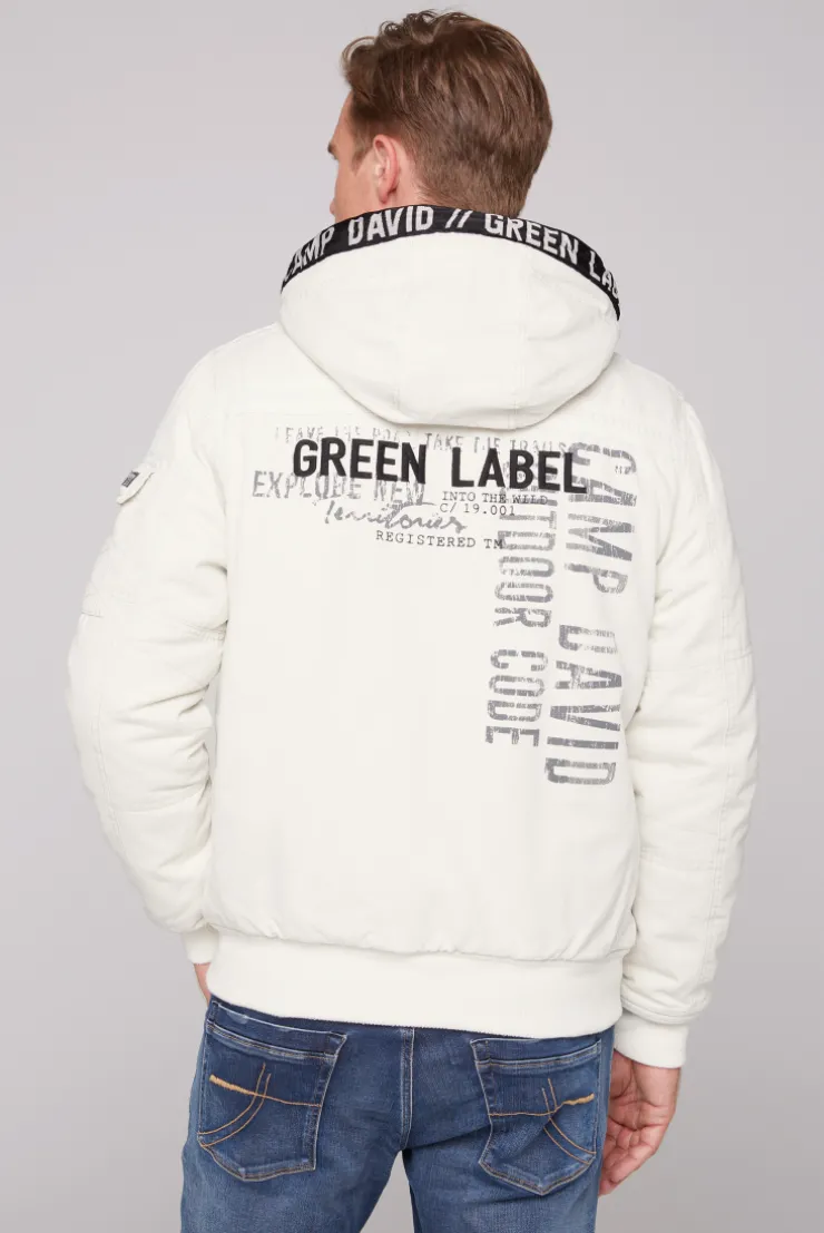 CAMP DAVID & SOCCX Winterblouson mit abtrennbarer Kapuze und Artworks kitt Online