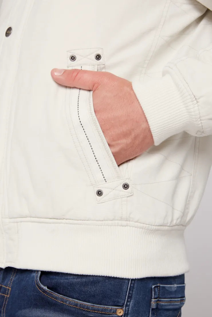 CAMP DAVID & SOCCX Winterblouson mit abtrennbarer Kapuze und Artworks kitt Online
