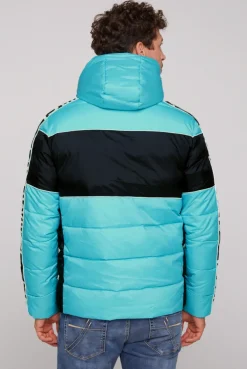 CAMP DAVID & SOCCX Winterjacke mit Colour-Blocking und Logo-Design new aqua newaqua Best Sale