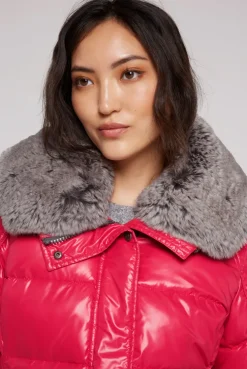 CAMP DAVID & SOCCX Winterjacke mit hohem Kragen und Steppmuster red glow redglow Sale