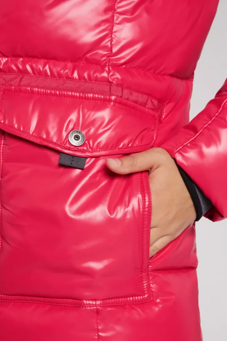 CAMP DAVID & SOCCX Winterjacke mit hohem Kragen und Steppmuster red glow redglow Sale