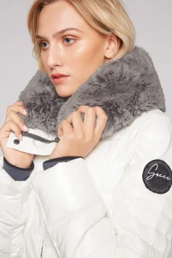 CAMP DAVID & SOCCX Winterjacke mit hohem Kragen und Steppmuster ivory Cheap