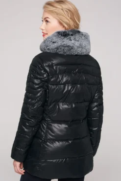 CAMP DAVID & SOCCX Winterjacke mit hohem Kragen und Steppmuster black New