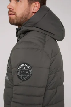 CAMP DAVID & SOCCX Winterjacke mit Kapuze im Ski-Design dark anthra darkanthra Flash Sale