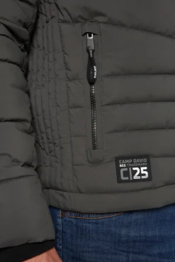 CAMP DAVID & SOCCX Winterjacke mit Kapuze im Ski-Design dark anthra darkanthra Flash Sale